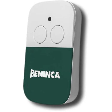 beninca émetteur 2 canaux arc rolling code 433 mhz happy.2va 9863202