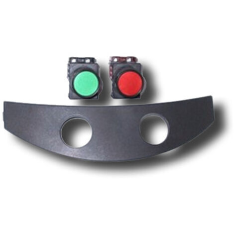 beninca ensemble 1 bouton vert et 1 bouton rouge pour boîte lb kpc 9855002