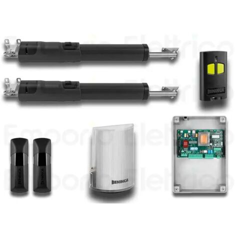 beninca kit d'automatisation pour portails battants 230vac ktom30m 959003363