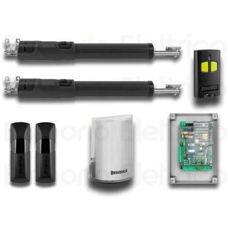 beninca kit d'automatisation pour portails battants 24V ktom4024e 959003366