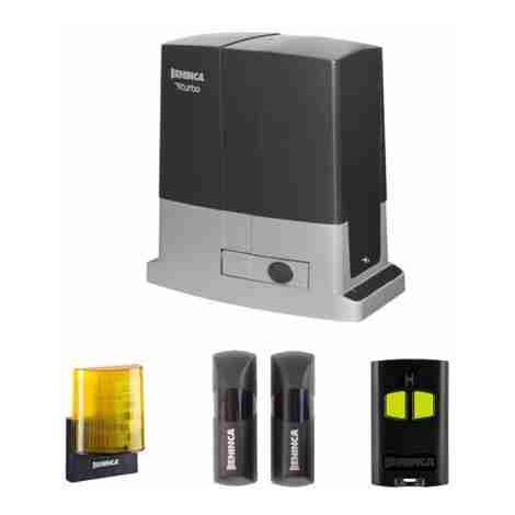Beninca – Kit de motorisation de portail 230V KBULL8M – Charge maximale 800 kg – Motoréducteur avec encodeur intégré – Sécurité anti-écrasement