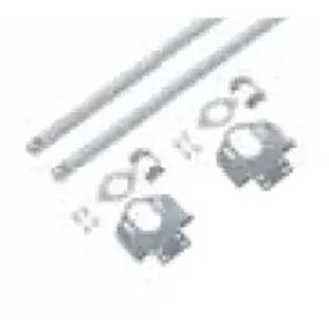 beninca paire de tubes carrés 20x20x1800mm avec étriers mark.t180 986803038