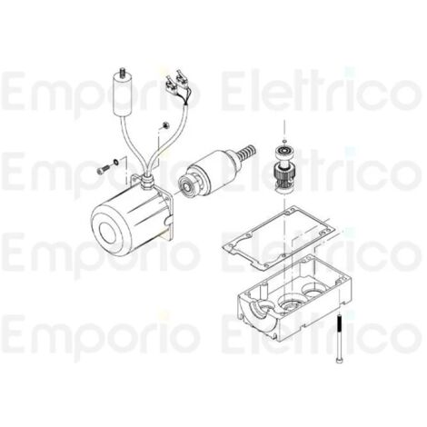 beninca pièce détachée capot moteur 3 du.45el 968613