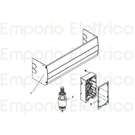 beninca pièce détachée joint pour zed pour adam 9686153