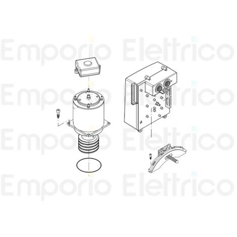 beninca pièce détachée moteur 24v pour bull1024 9688080