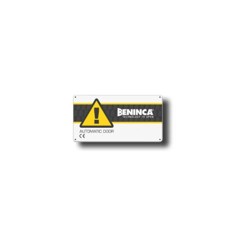 

placa de señalización id.ta - Beninca