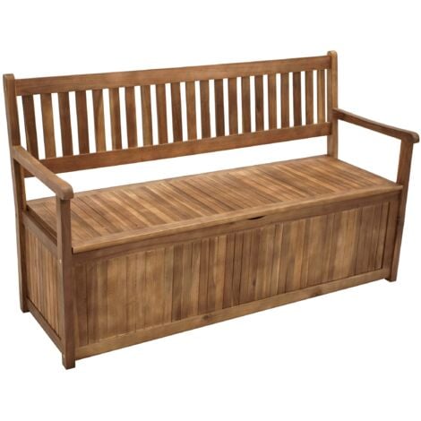 Benita Cassapanca a 3 posti, 150 cm, in legno di acacia, certificato FSC®