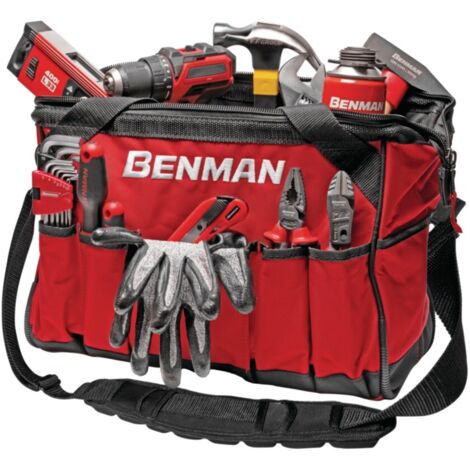 Benman 40x32x27cm borsone professionale porta attrezzi utensili a mano