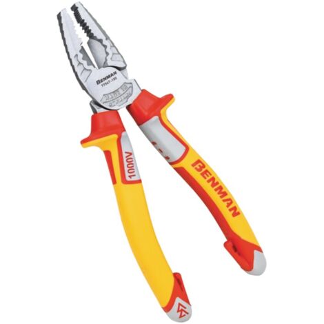 Benman powergrip 180mm 1000v pinza con fulcro isolata