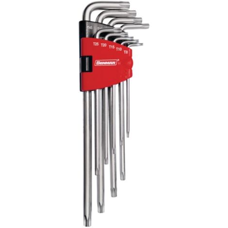 Benman set 9 chiavi torx extra lunghe