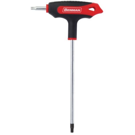 Benman t25 chiave torx forato con manico a t