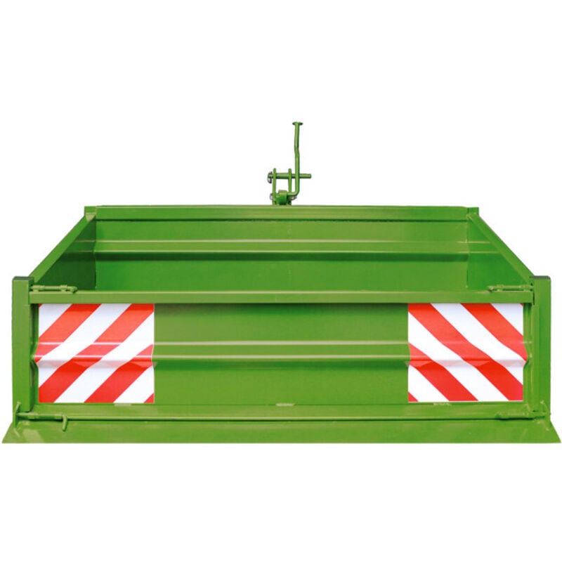 Benne agricole 3 points pour tracteur 1500 s cat i-cat ii 0,55 m3