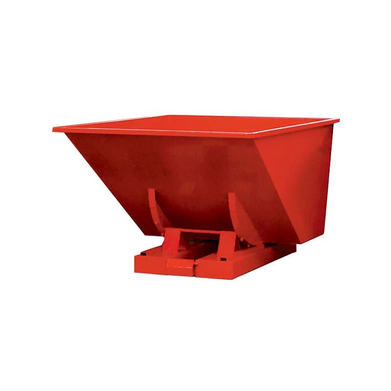 Benne à déchet auto-basculante sur fourreaux - 320 litres - Charge max 1500kg - SBA300