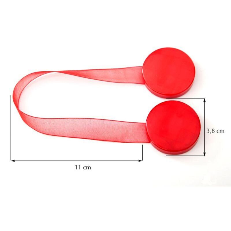 Benne Décorative Avec Aimant, Rouge