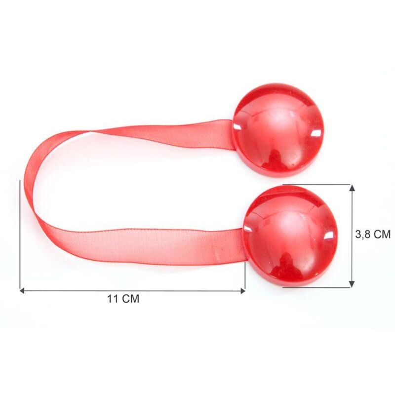 Benne Décorative Avec Aimant, Rouge