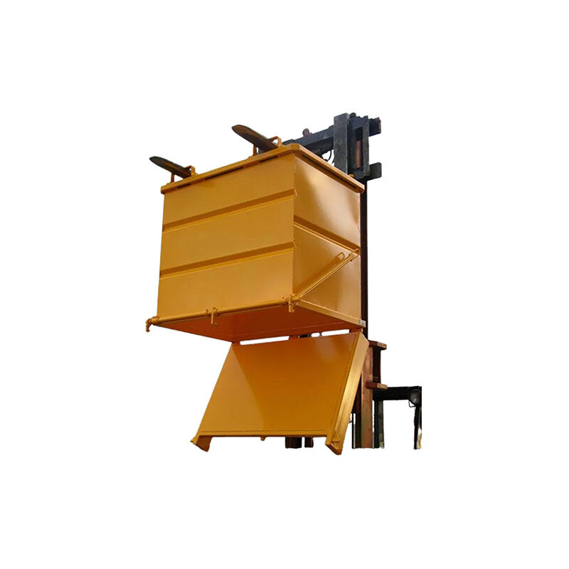 Matisère - Benne à déchet à fond ouvrant de 515 litres - Rouge - FAP05000-3000