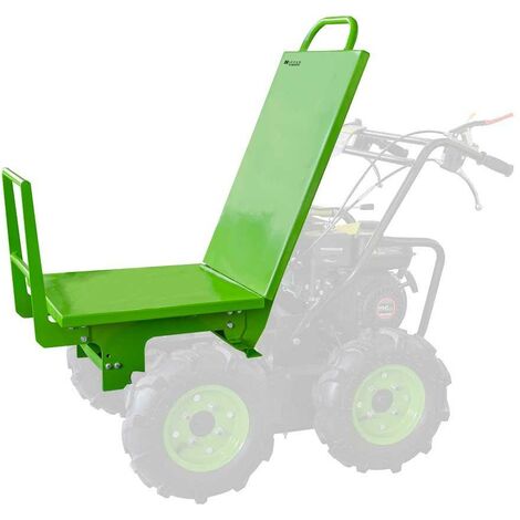 Benne plate  pour mini dumper avec rues rd300 ZIPPER  rd300fp