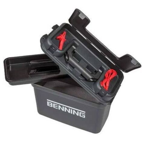 Benning 10198412 Valigetta Attrezzi Nera Robusta in ABS