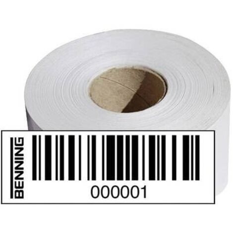 Benning 756303 Etichette adesive per strumenti di misura