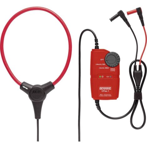 Benning CFlex 1 Adaptateur de pince ampèremétrique Gamme de mesure A/AC: 0.3 - 3000 A flexible