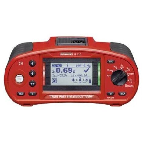 Benning IT 115 tester elettrico nero robusto