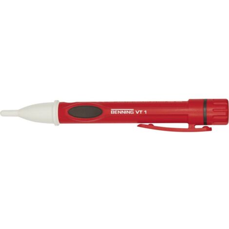 Benning VT 1 Tester di tensione senza contatto CAT III 1000 V, CAT IV 600 V Acustico, LED