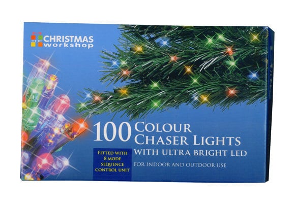 Colour Chaser Lights with Ultra Bright LED 100 Bulb
