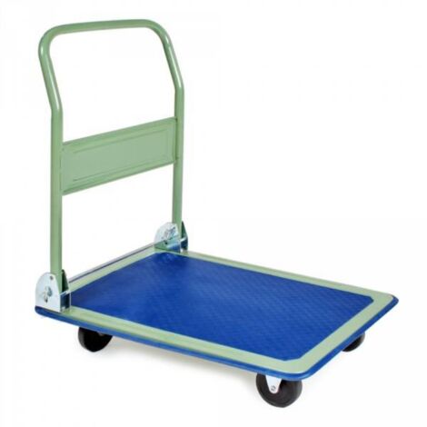 Benson Tools Faltbarer Transportwagen aus pulverbeschichtetem Stahl, 300 kg Tragkraft, rutschfeste Oberfläche, 92 x 62 cm, ideal für Lager, Garten und Werkstatt