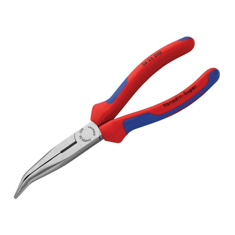Knipex - 2622200 200mm Snipe Nose Side Cutting Pliers (Stork Beak)