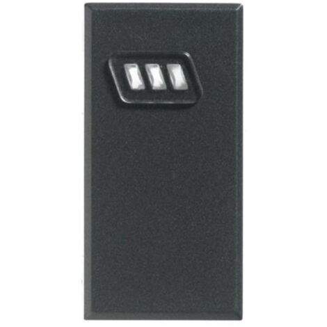 Bentel cover per ECLIPSE2 Bticino Living International scura ECL2C-BIN