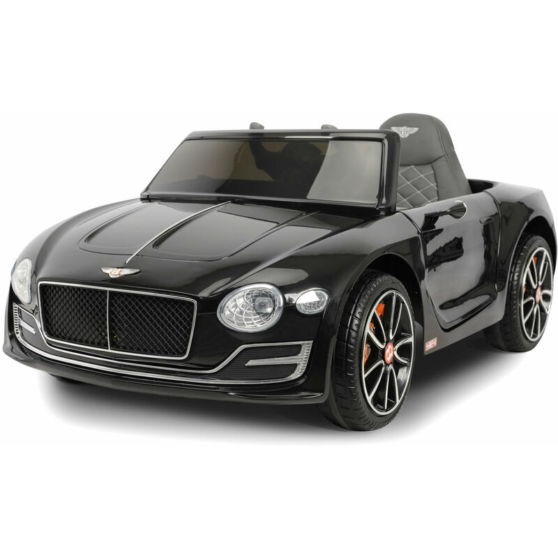 

Youthup - Bentley Child Electric Car EVA Tire PU Asiento MP3 Control remoto Luces LED Navidad Negro Regalo - Negro