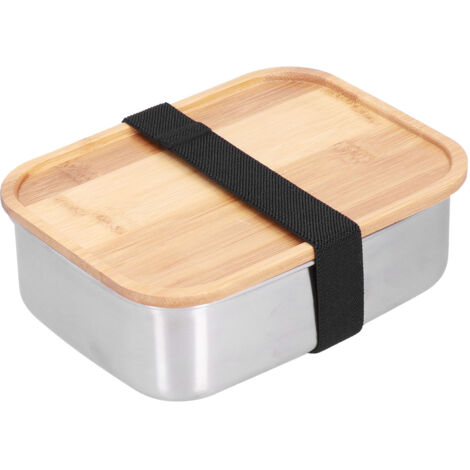 Bento Lunch Box 304 Stainless Steel Secure Bento Boxes with Lids for Students WorkersS