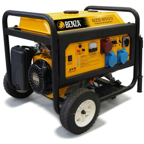 BENZA - Generador BZ 8500  BZS 8500 - Arranque eléctrico