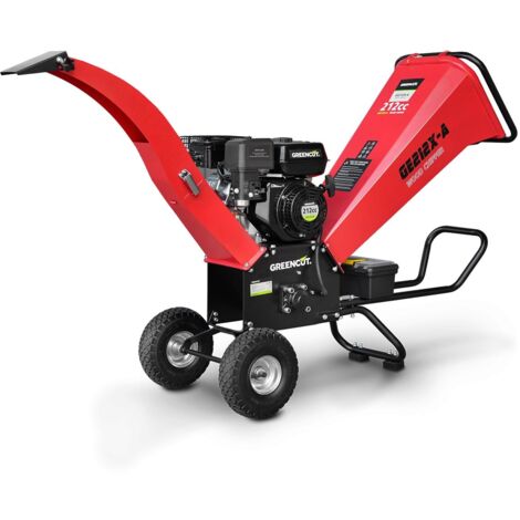 Benzin-Bio-Häcksler 212cc 6hp, Schnittdurchmesser 70mm - Greencut GE212X-A