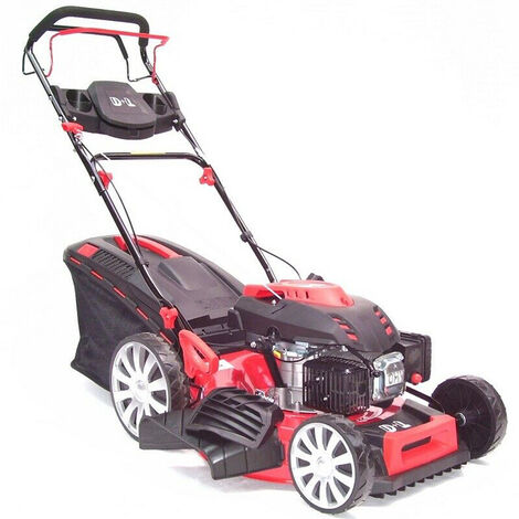 Benzin Rasenmäher 510mm mit Radantrieb Mulcher Seitenauswurf 55789