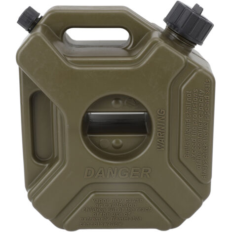 Benzinkanister, Heizölkanister, grüner Nottank für die meisten Geländefahrzeuge (ATV/UTV), 3 l (0,75 Gallonen) (ohne Halterung).