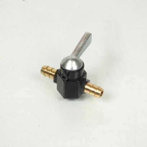 Benzinschlauchhahn Ø8mm universal on/off teknix für Motorrad neu