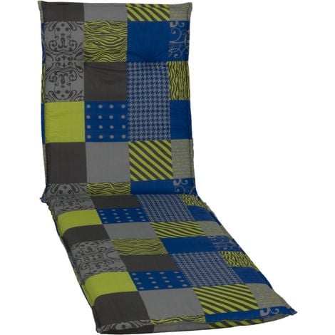 Senza Sedia Design Verde-Bianco Angerer Cuscino per Sedia 60 x 190 cm
