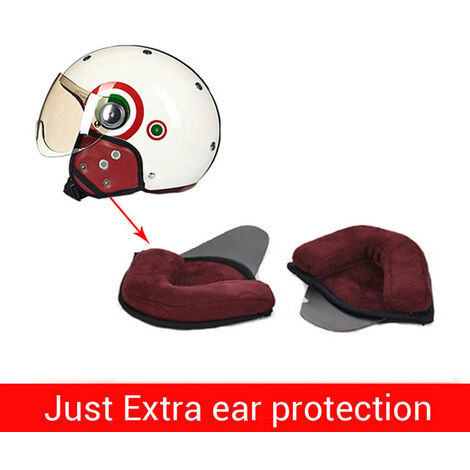 BEON – casque De Moto Anti-chute, ouvert, demi-visage, rétro, été, pour Motocross, 4 saisons,Ear Protection,L