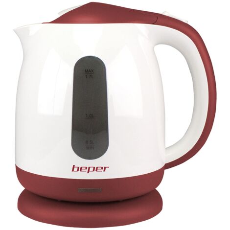 Beper Bollitore Elettrico 1,7L 2200W - Chiusura Sicurezza - 360°