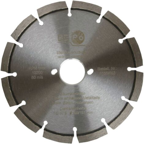 Bepo Diamanttrennscheibe für Montagefräse FFS 171 SE 170mm Stein Beton 1170/053