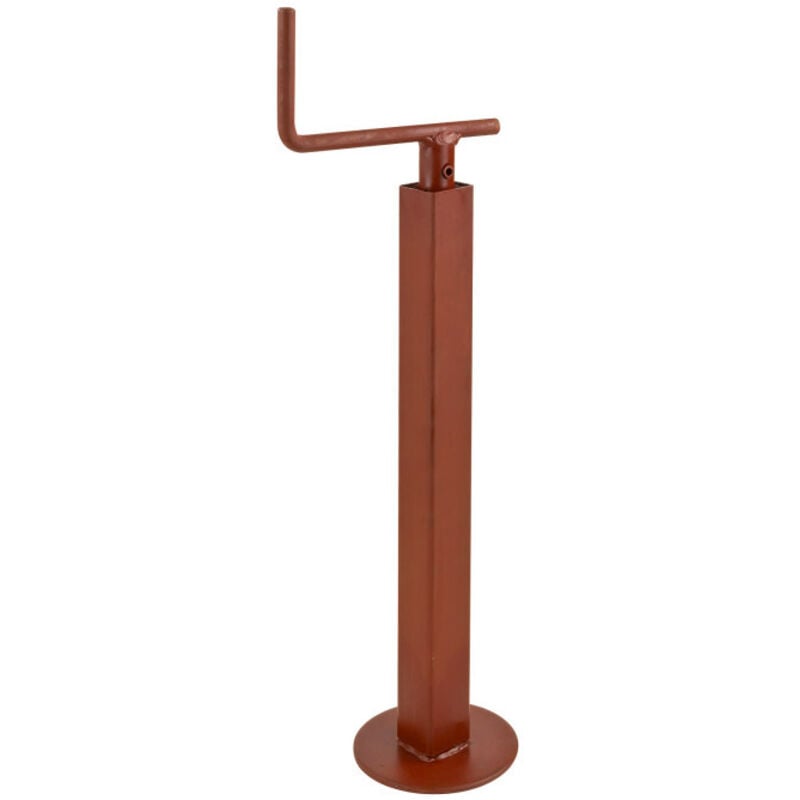 Dema - Béquille carrée pour remorque 40x40 mm - Charge 250 kg / levée 175 mm