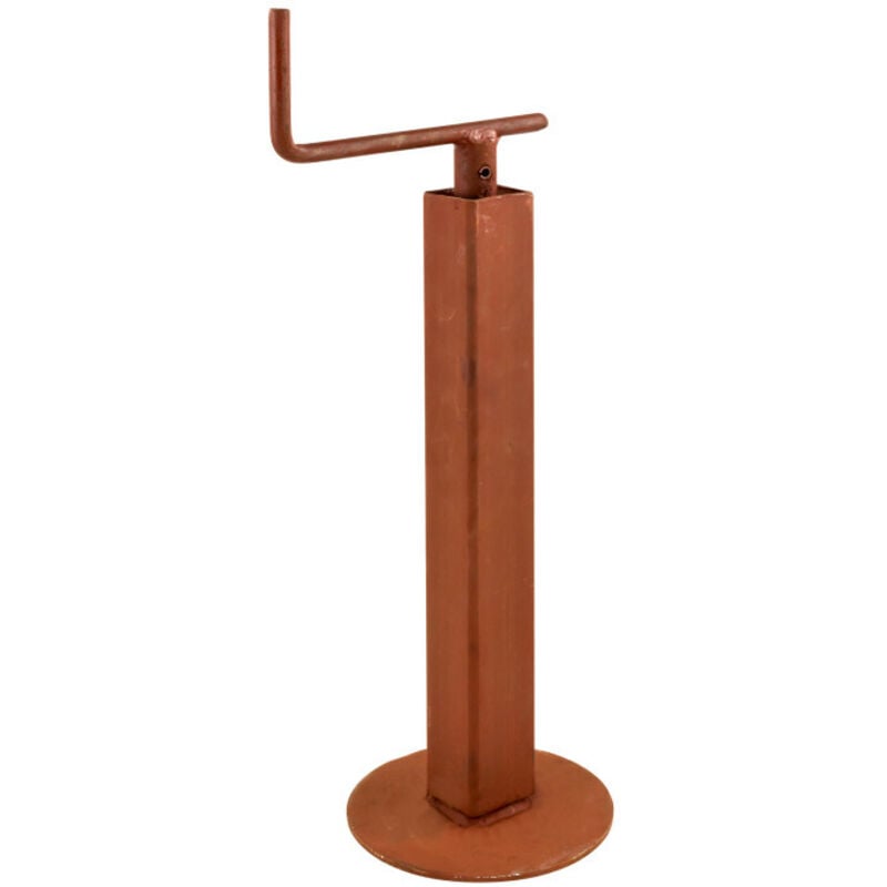 Dema - Béquille carrée pour remorque 50x50 mm - Charge 500 kg / Levée 175 mm