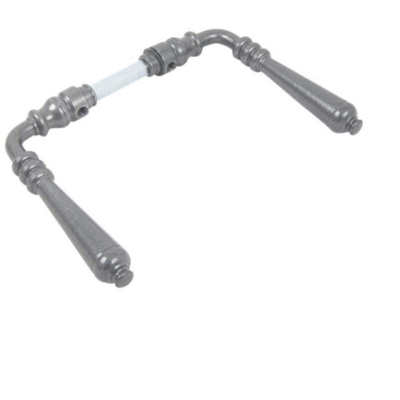 Bouvet - Béquille double Languedoc fer cémenté patiné 2 portées carré 7mm B61DB6432