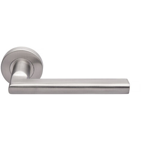 Béquille double inox JADE 1694 sur rosace bec de cane - HERACLES - B-INOX-16