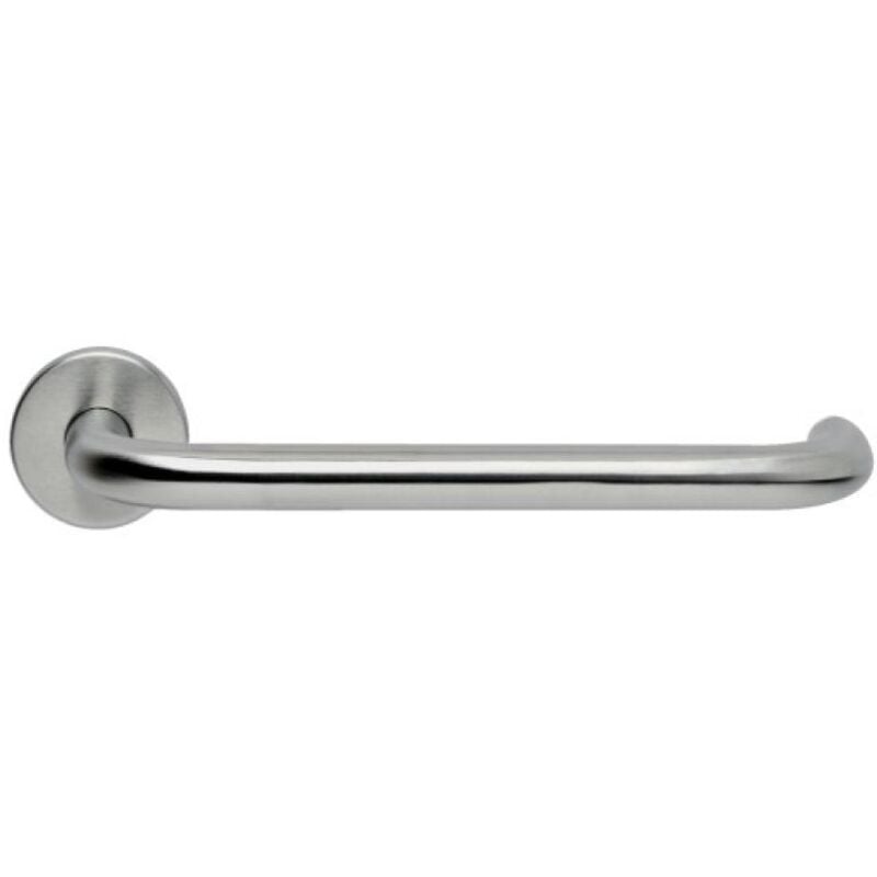 Normbau - Béquille double inox longue sur rosace type est 41 en 260 mm