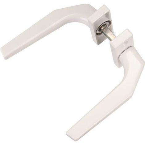 béquille double s/rosette blanc 117gf