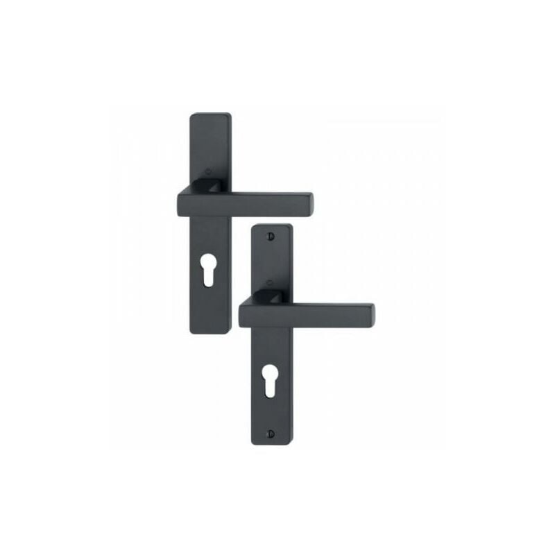 Hoppe - Ensemble de poignées de porte sur plaque toulon