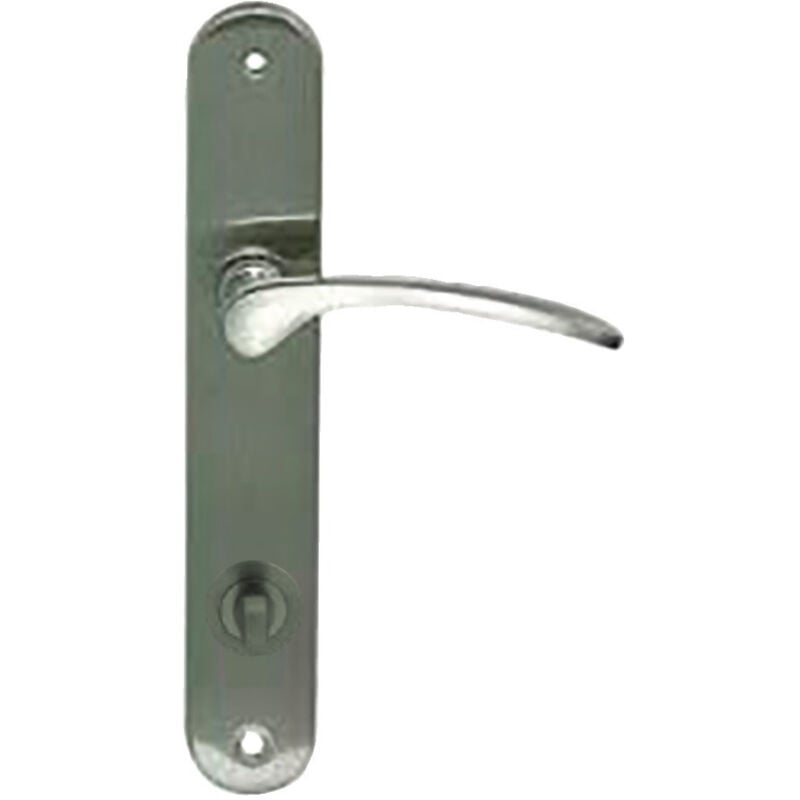 Cadap - Ensemble de poignée à condamnation sara laiton nickelé mat CD1590/19BF