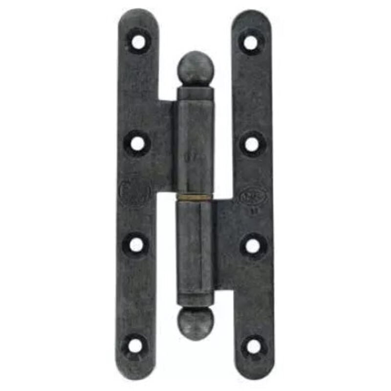 Vachette - Béquille double sur rosaces ligne Logio aluminium anodisé argent clé i